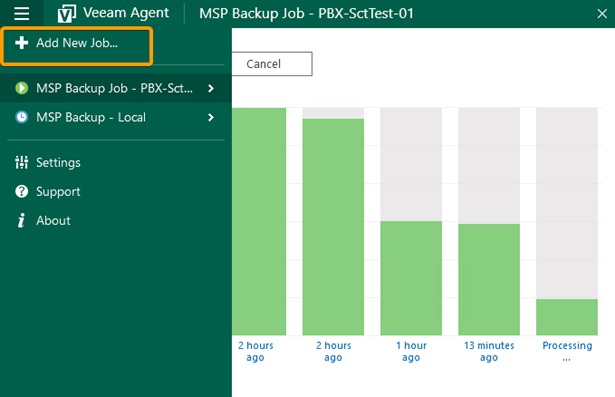 KB How To Create a Local Veeam Agent for Windows Backup - Screenshot 2