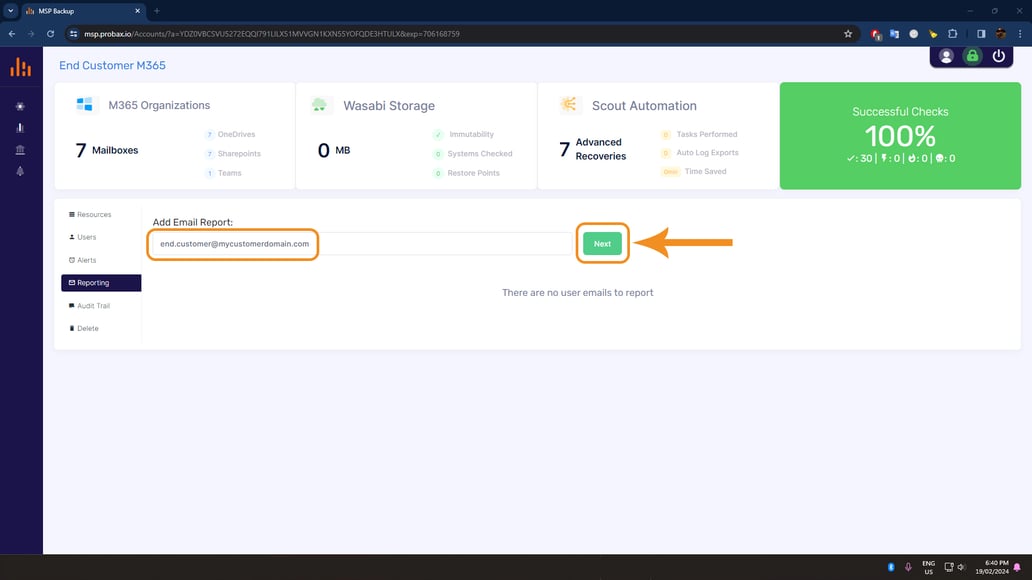 How To: Enable Email Reporting for MSPs and End Customers